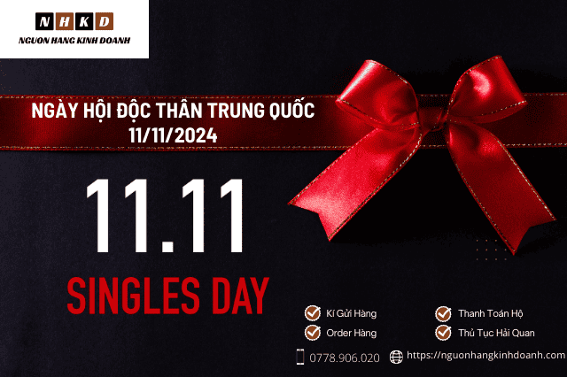 Thông Báo Từ Nguonhangkinhdoanh.com Về Chương Trình Ngày Hội Độc Thân Trung Quốc 11/11/2024