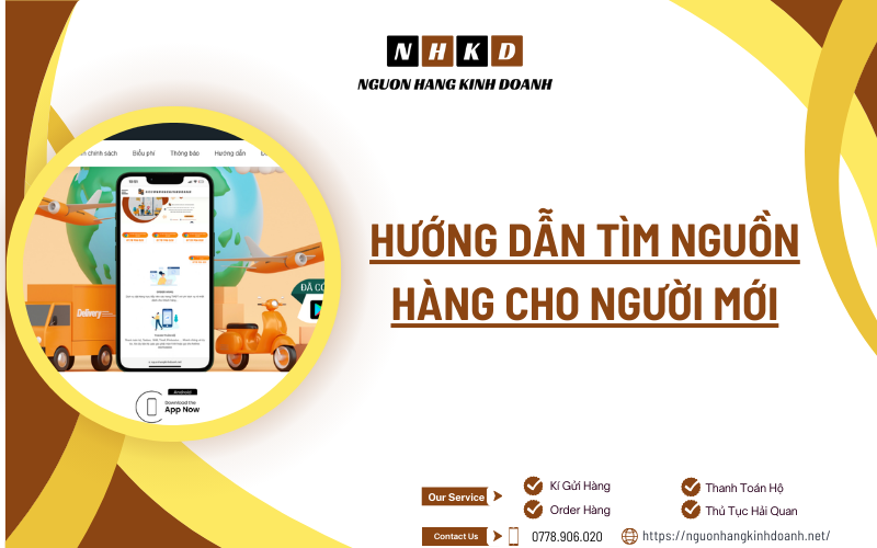 Hướng Dẫn Tìm Nguồn Hàng Dành Cho Người Mới