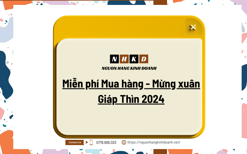 Chương Trình “miễn Phí Mua Hàng Mừng Xuân Giáp Thìn 2024"