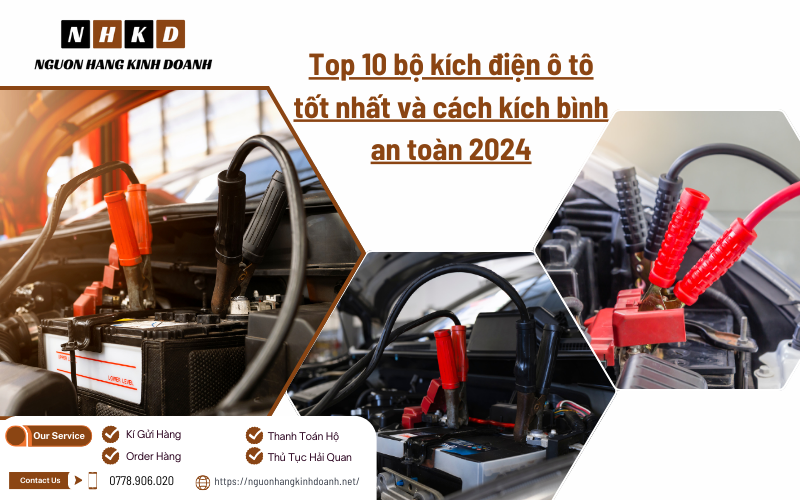 Top 10 Bộ Kích điện ô Tô Tốt Nhất Và Cách Kích Bình An Toàn 2024