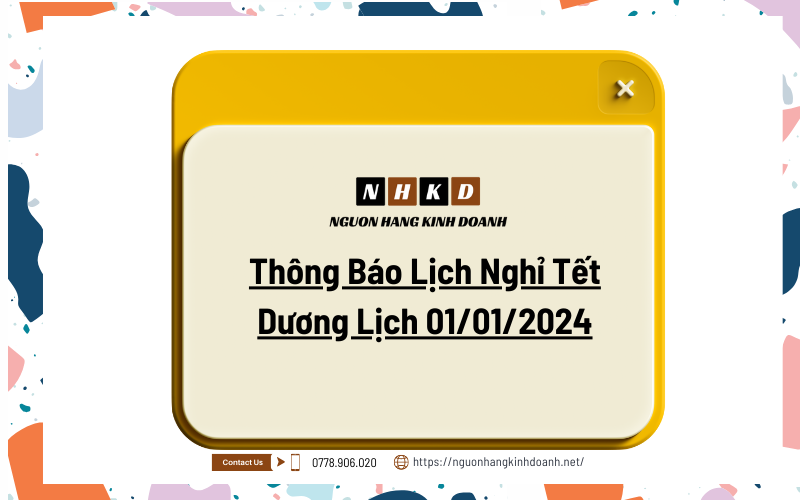 Nhkd Thông Báo Lịch Nghỉ Và Lịch Làm Việc Lại Sau Tết Nguyên Đán 2024